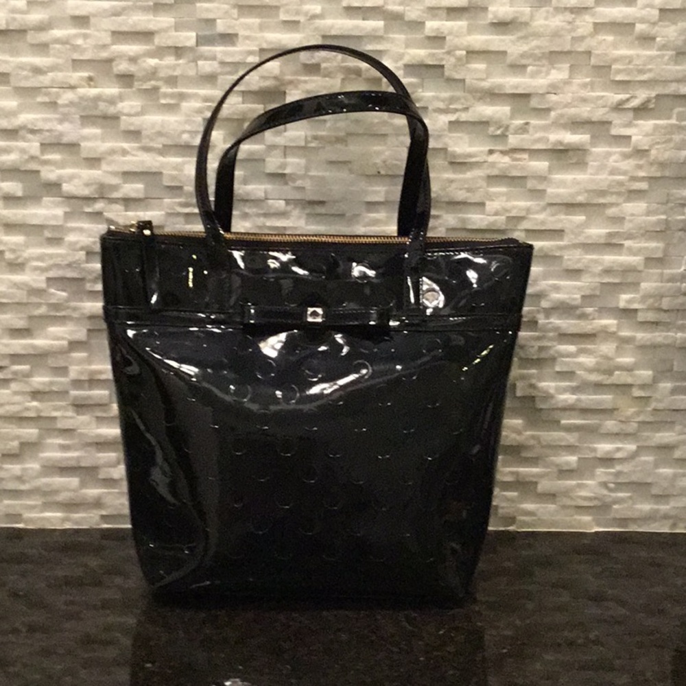 Kate Spade Black Patent Bag